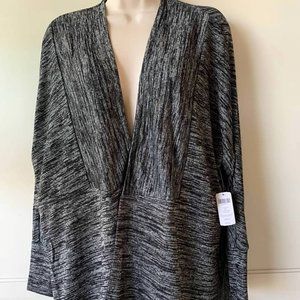 Soma By Chico's Melange black/Silver Wrap